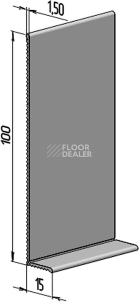 Плинтус Гибкий плинтус (плинтусная лента) Jl 100 JL 100 фото 1 | FLOORDEALER